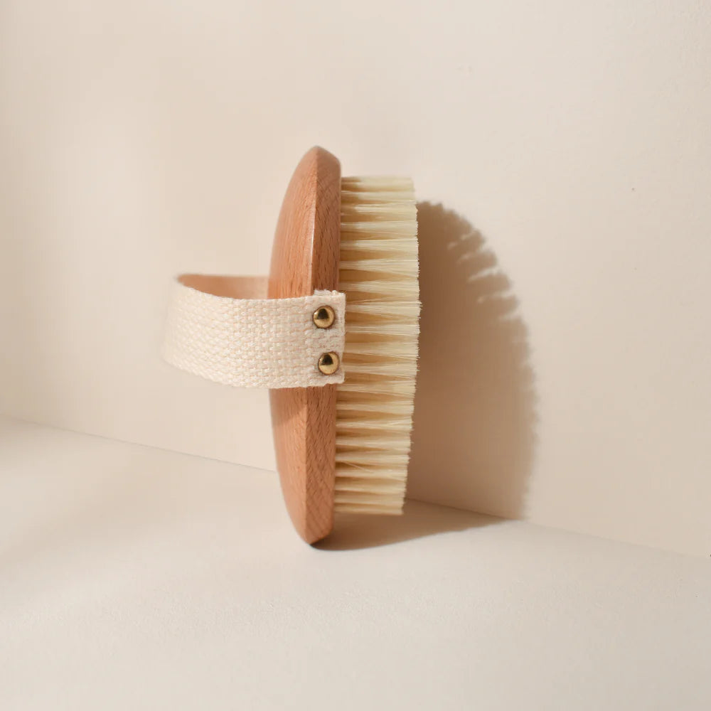 Cepillo corporal de masaje en seco