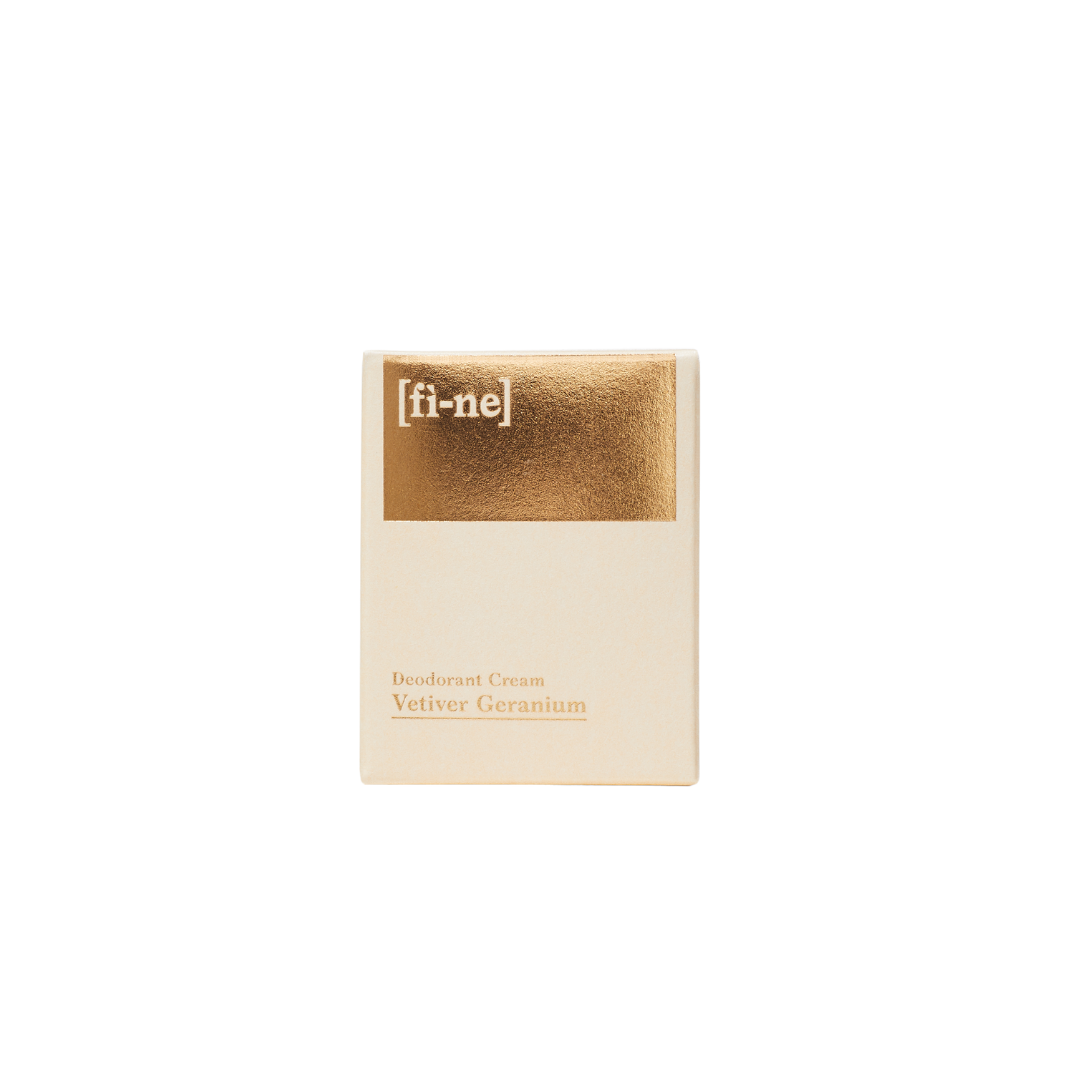 Fine Deodorant Cream Vetiver Geranium - Desodorante en crema