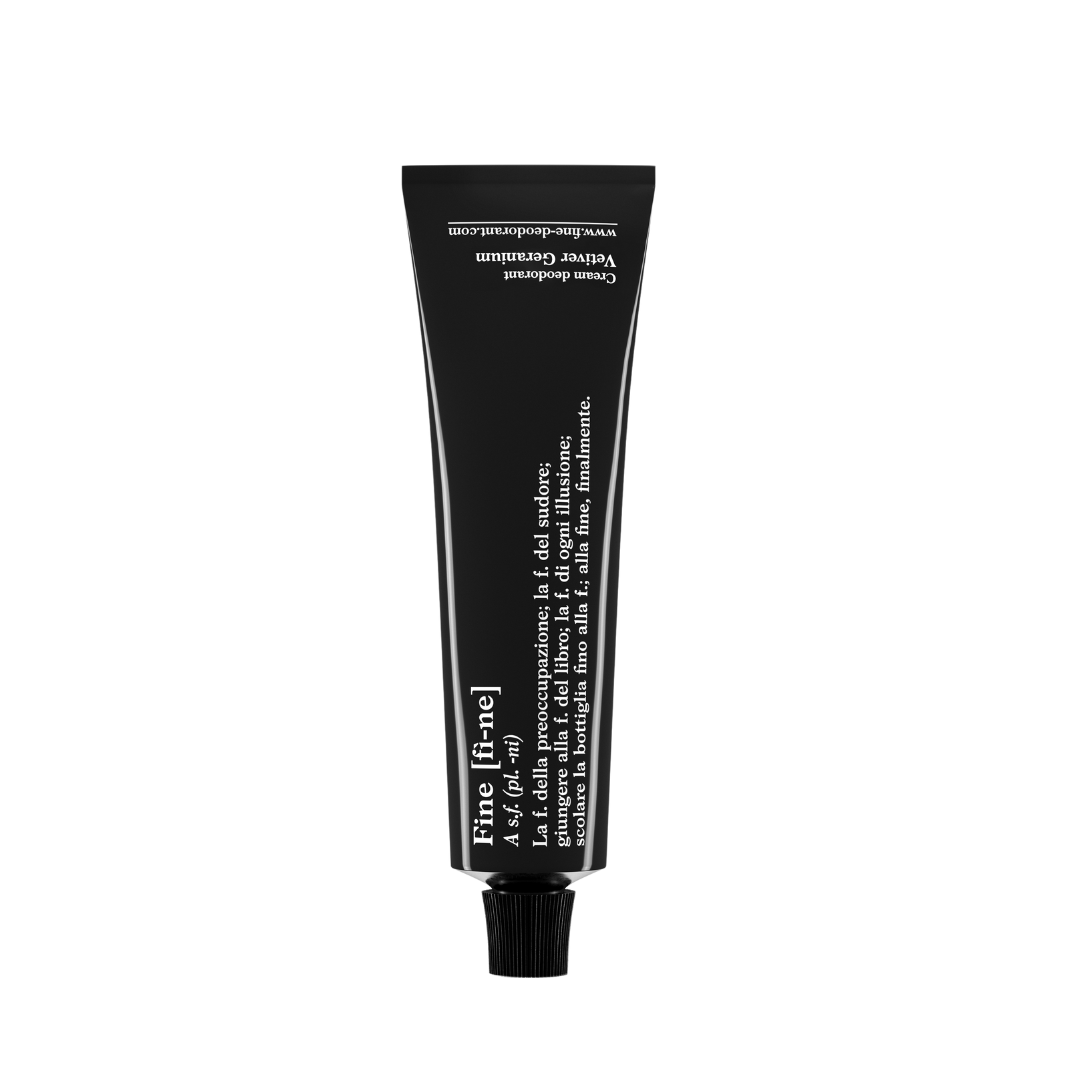 Fine Deodorant Cream Vetiver Geranium - Desodorante en crema
