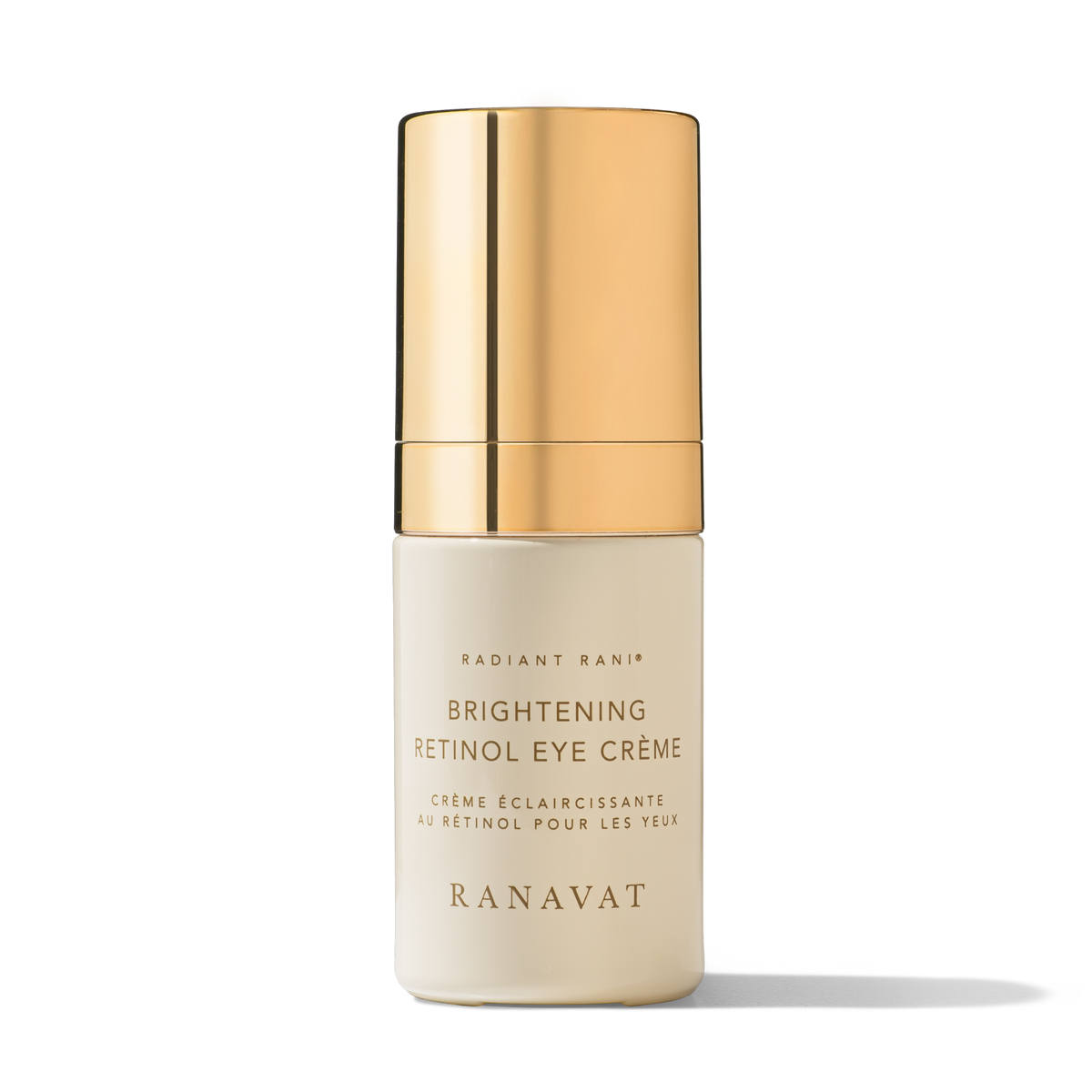 Brightening Retinol Eye Crème de Ranavat, contorno de ojos con retinol en envase airless