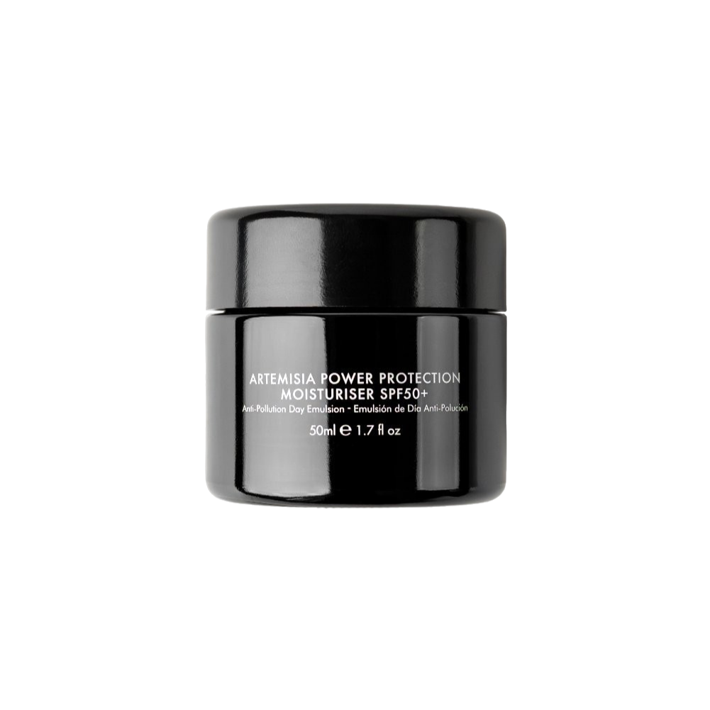 Artemisia Power Protection Moisturiser SPF50+ de Twelve Beauty protege, hidrata y calma sin residuos.
