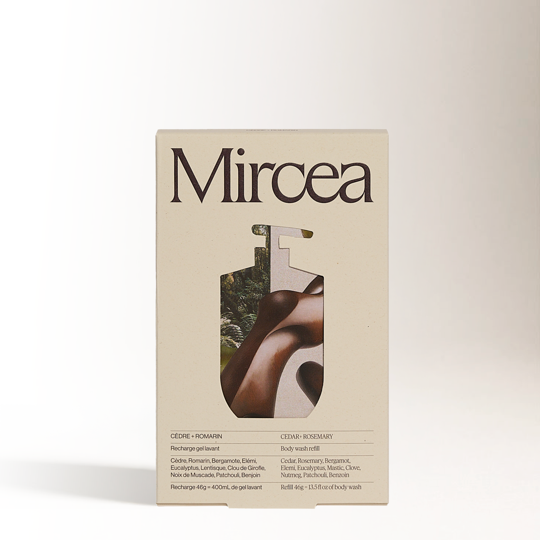 Textura cremosa que despierta los sentidos, deja la piel limpia, calmada y reconectada.