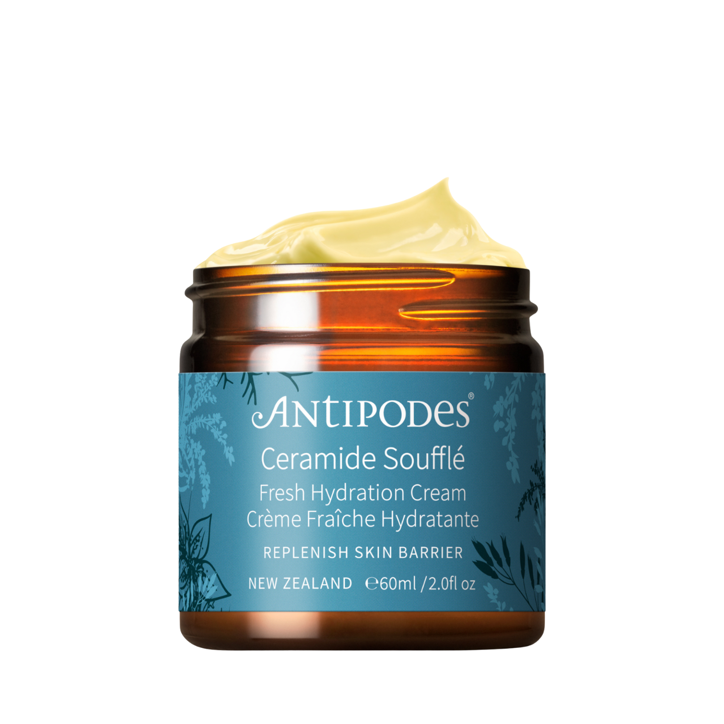 Ceramide Soufflé Fresh Hydration Cream de Antipodes hidrata, repara y devuelve frescura y elasticidad a la piel.