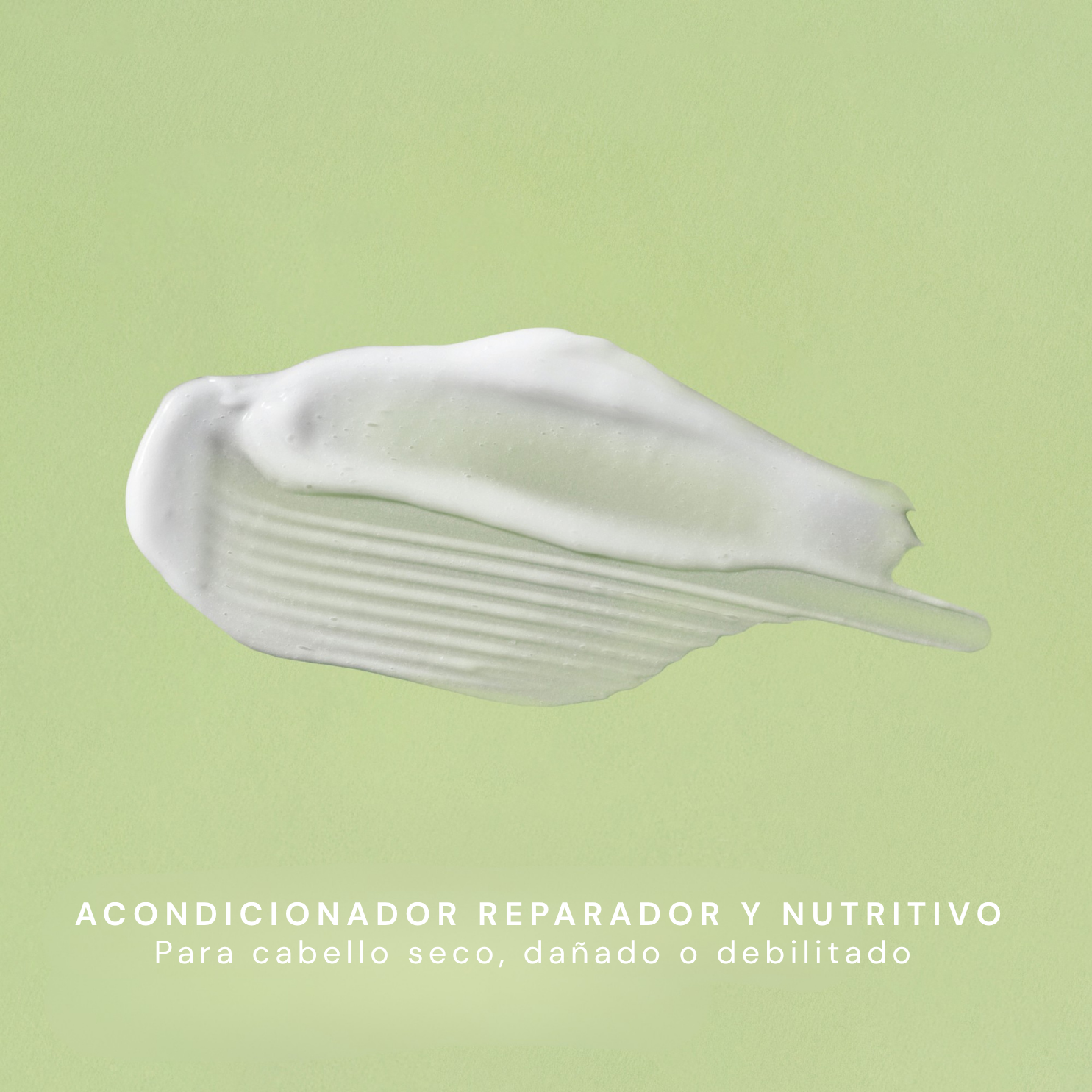 Textura cremosa que se extiende con facilidad y deja el cabello más suave, flexible y con mejor tacto.