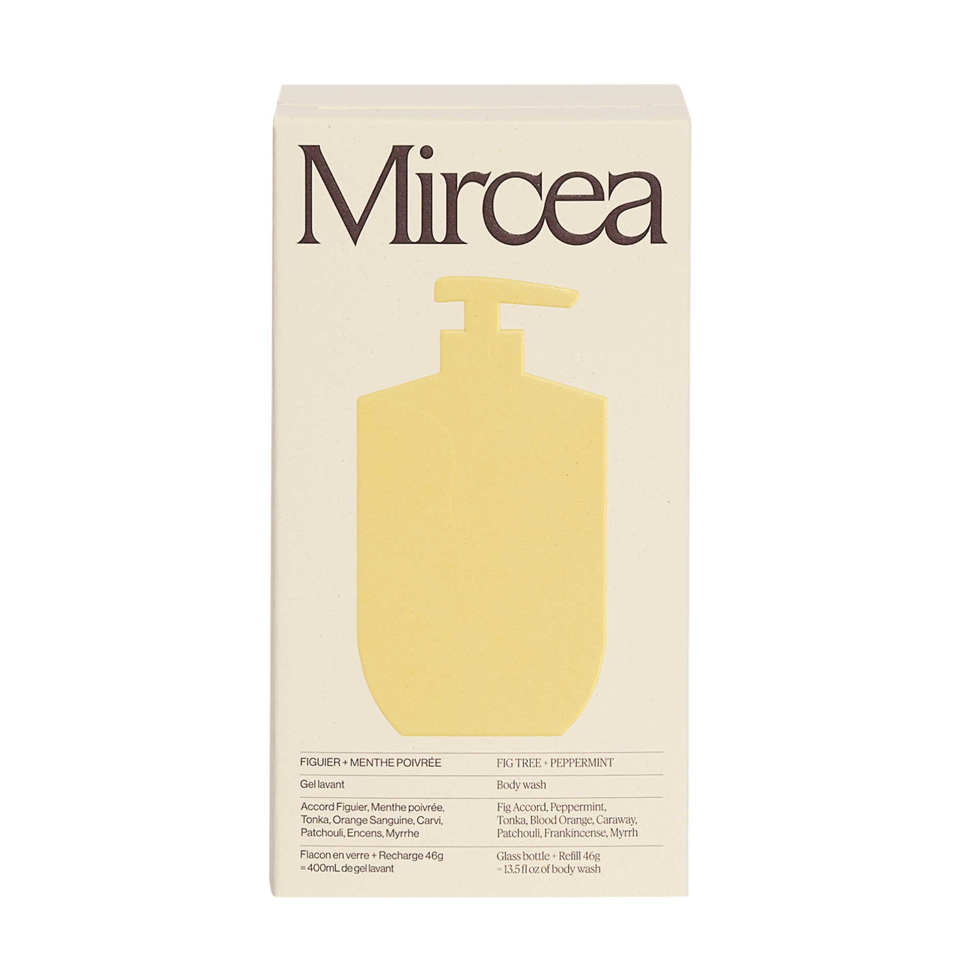 Body Wash Fig Treet + Peppermint