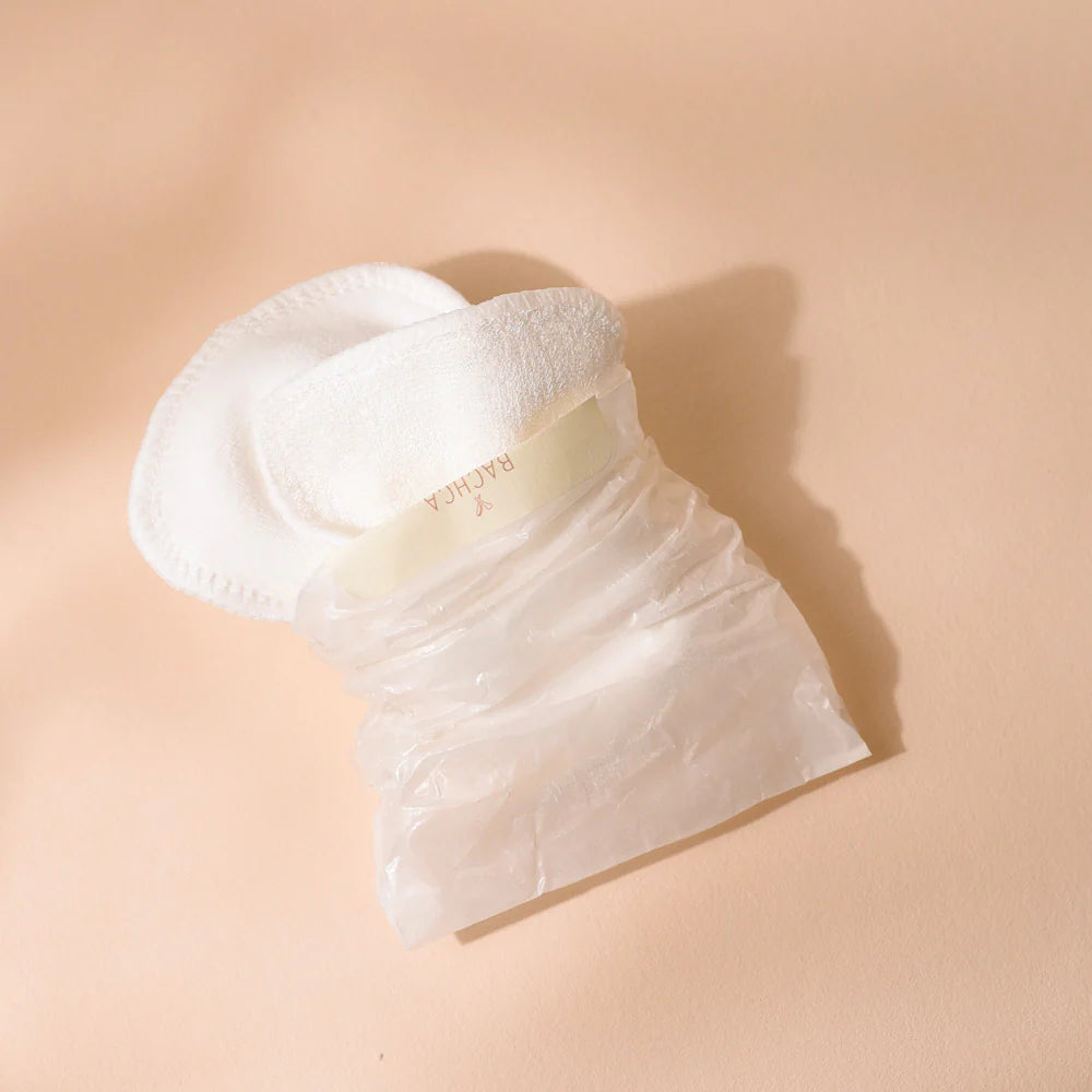 Kit 2 algodones reutilizables de algodón orgánico bachca.