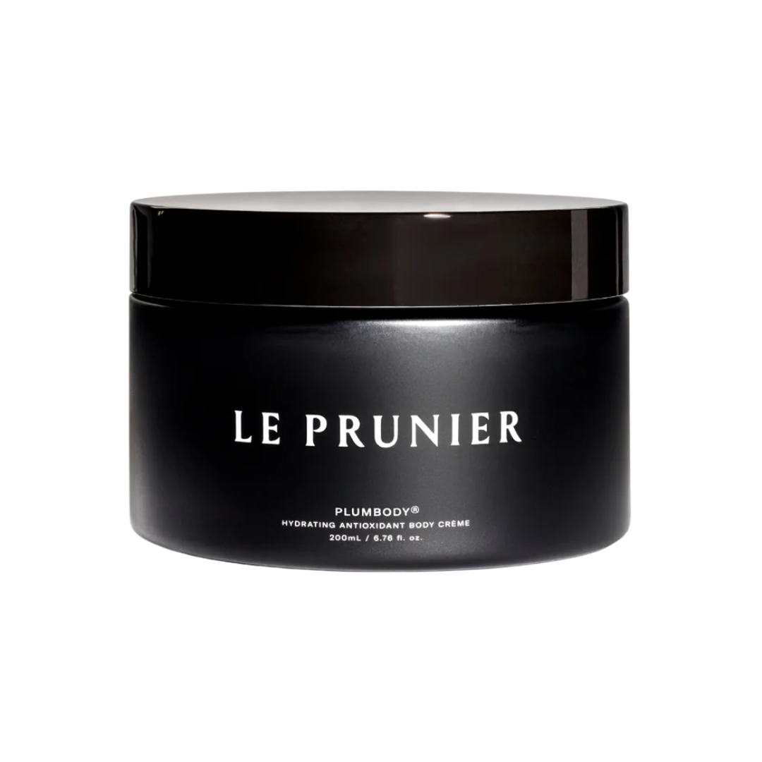 Plumbody de Le Prunier, crema corporal reafirmante e hidratante con ciruela Midnight Muir®.