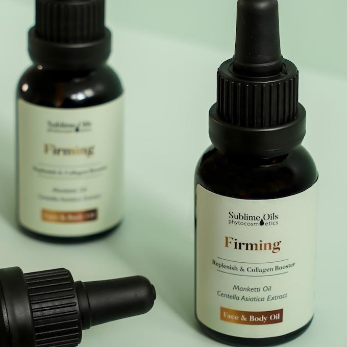 Firming Oil - Aceite reafirmante rostro y pecho - Sublime Oils - La Crème Orgànics