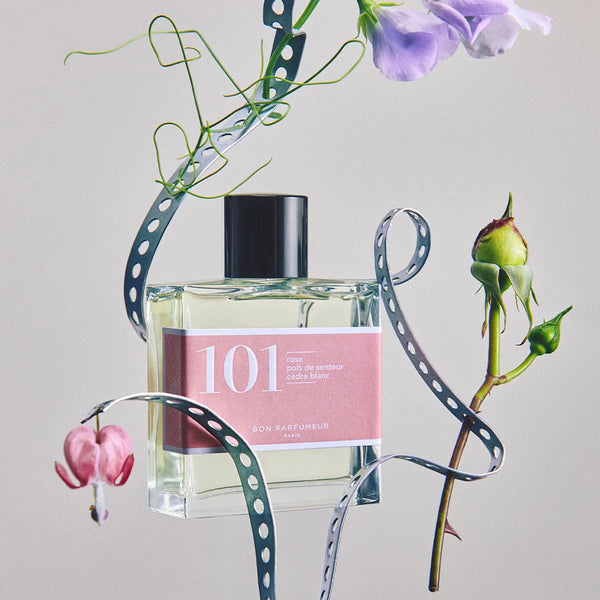 101 - Rose, Sweet Pea, White Cedar - Bon Perfumeur