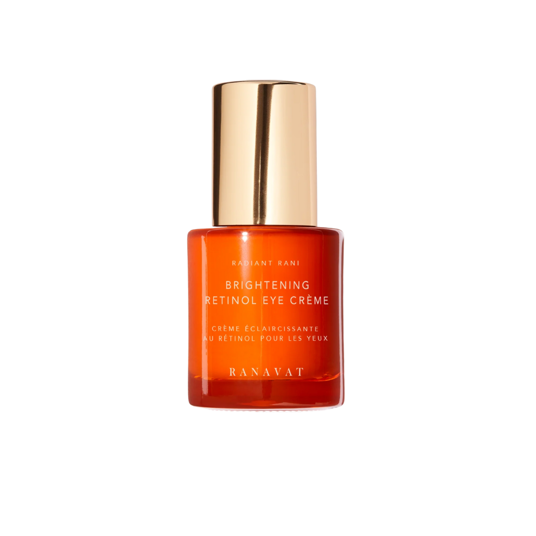 Crema para contorno de ojos Brightening Retinol Eye Creme Ranavat. Contorno de ojos de noche, reduce signos de fatiga.
