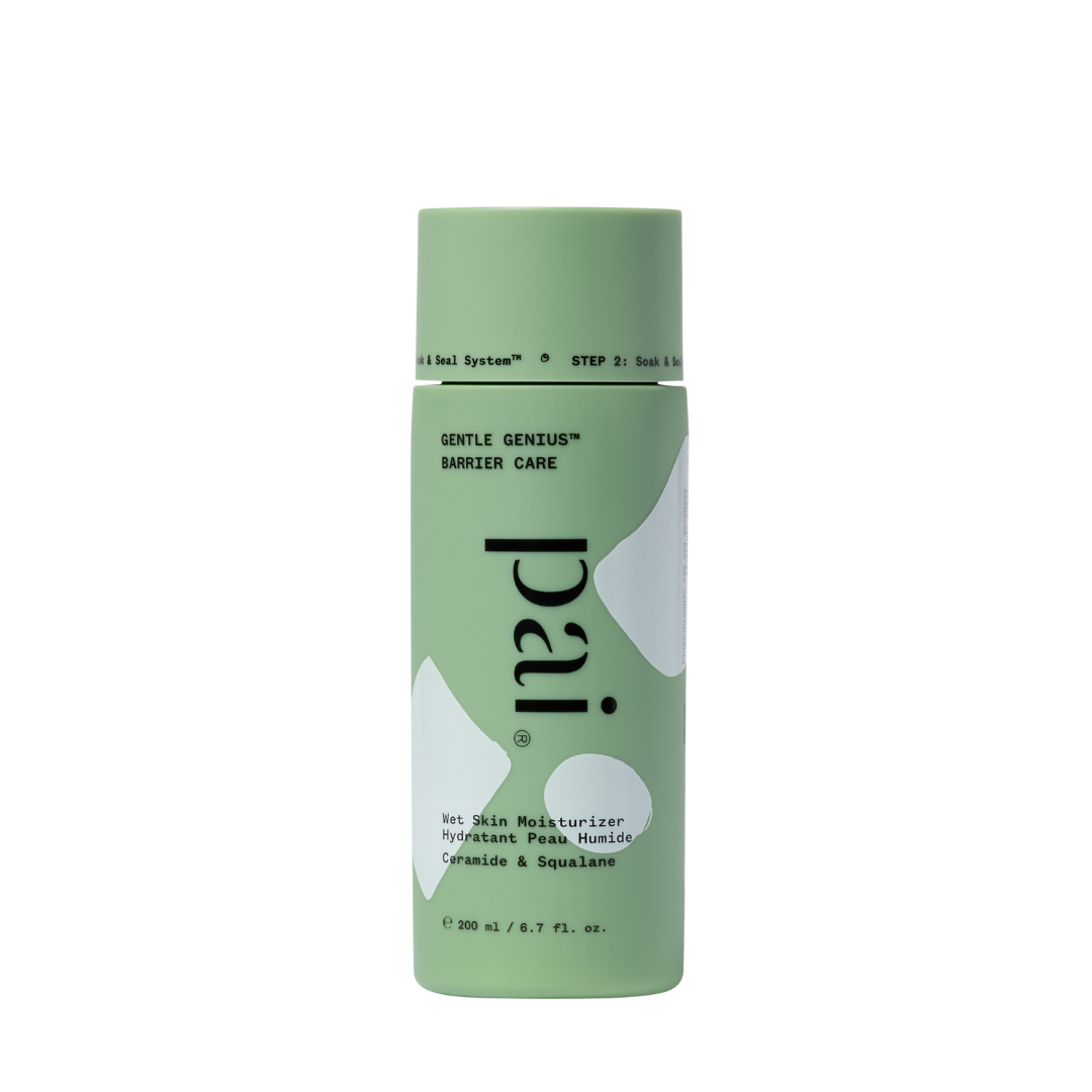 Crema hidratante corporal Gentle Genius Barrier Care de Pai. Hidratante para uso en piel mojada para todo tipo de pieles, sobre todo con eccemas.