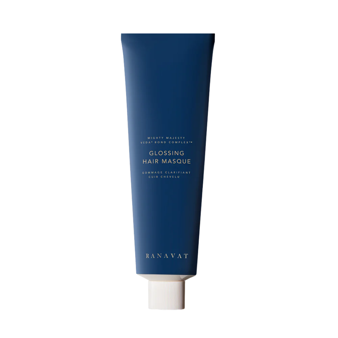 Mascarilla capilar hidratante Glossing Hair Masque Ranavat. Mascarilla intensiva 5 minutos para cabello seco o dañado.