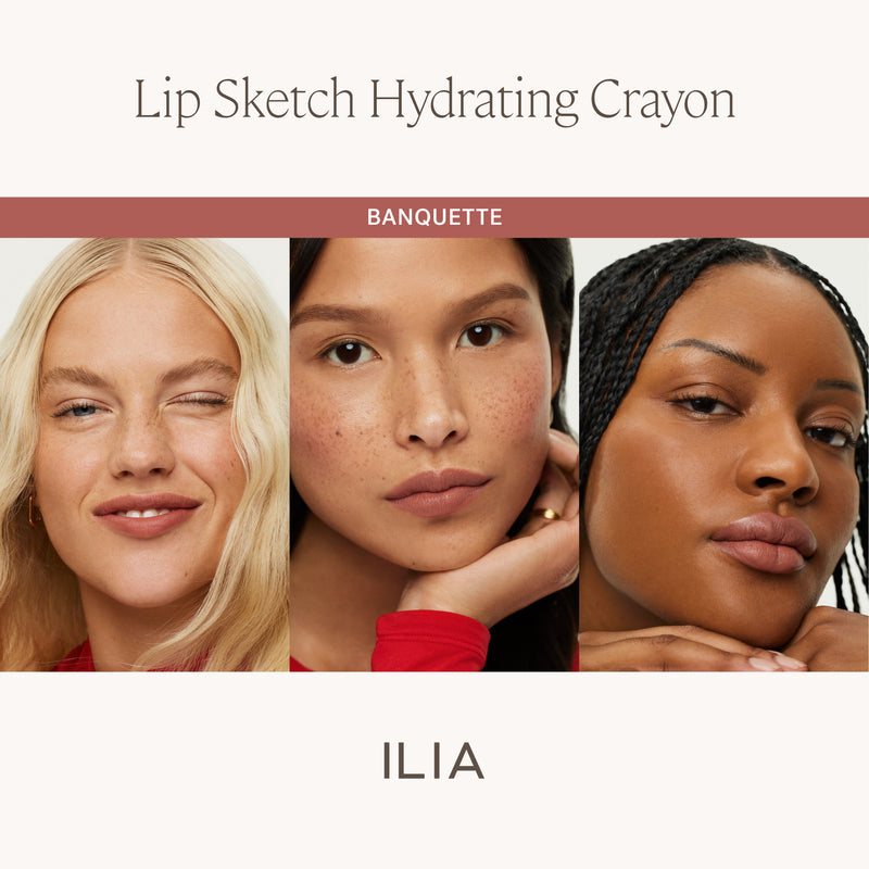 Lip Sketch Hydrating Crayon - Tono Banquette - ILIA Beauty