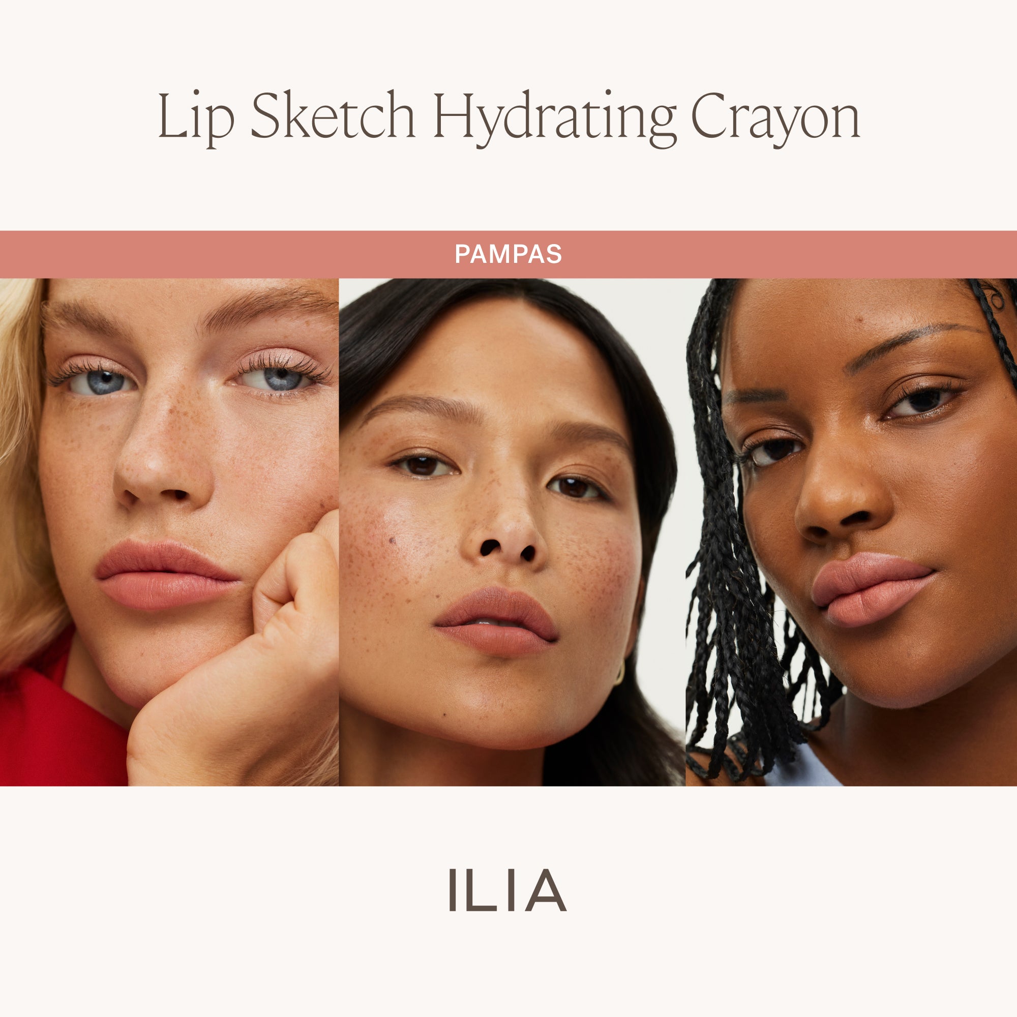 Lip Sketch Hydrating Crayon - Tono Pampas - ILIA Beauty