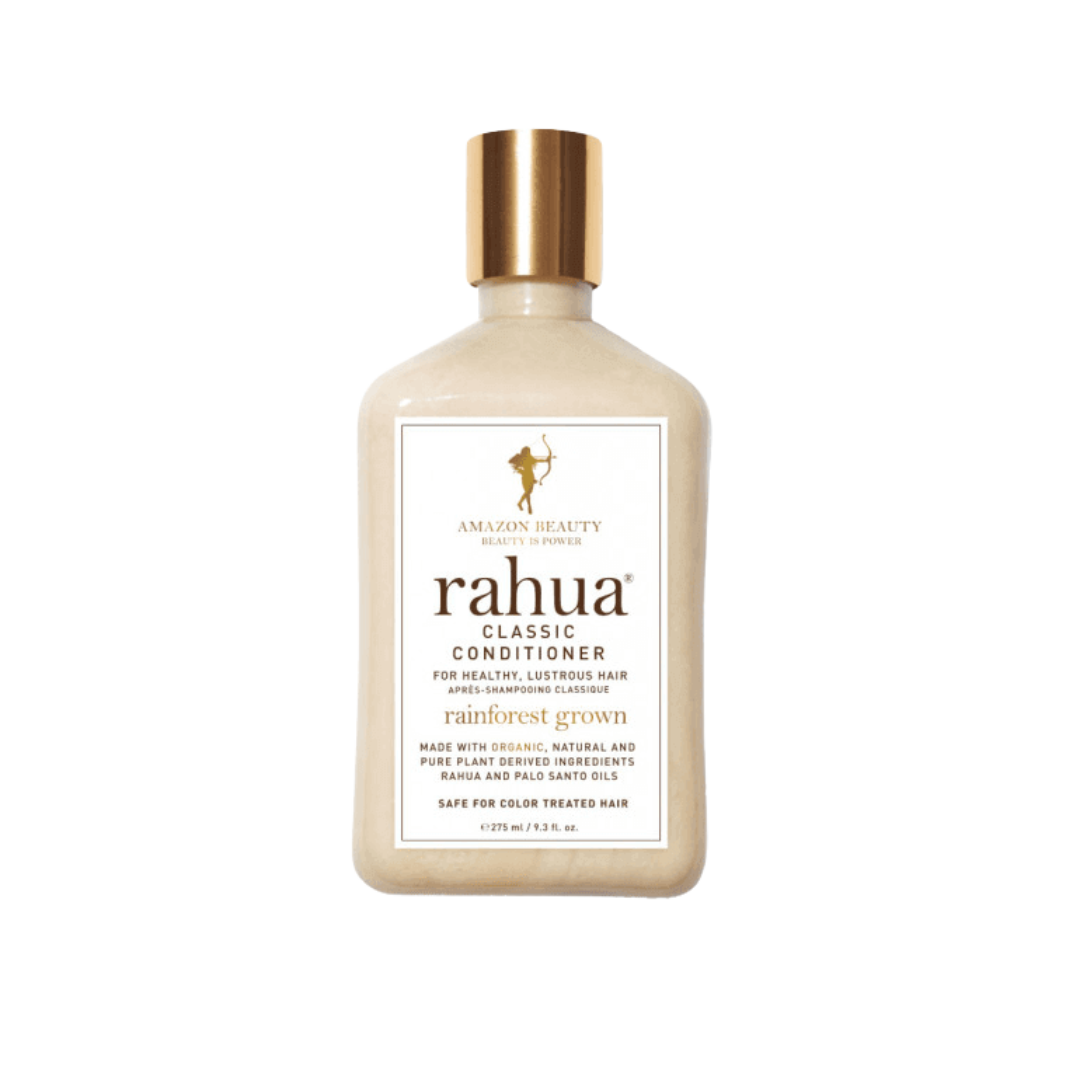 Acondicionador Rahua Classic Conditioner. Acondicionador clásico, hidrata, suaviza y protege. Acondicionador textura ligera y concentrada.