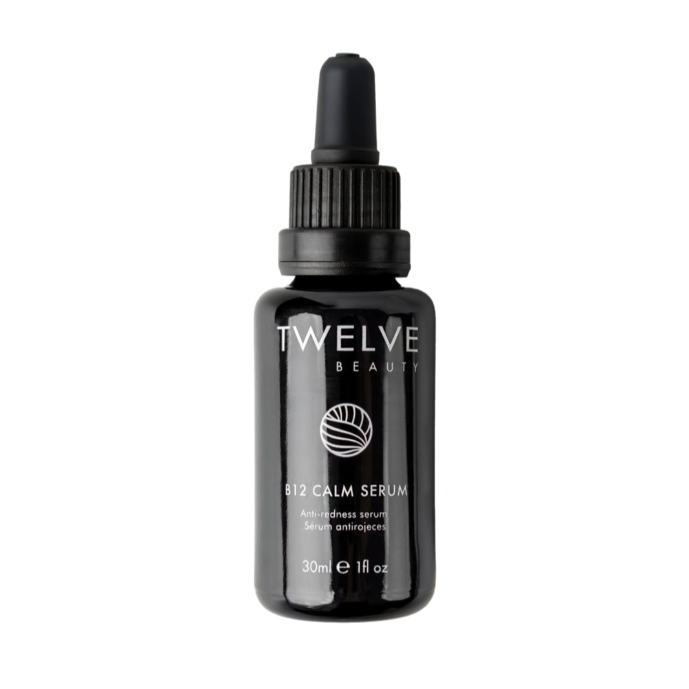 B12 Calm Serum de Twelve Beauty calma rojeces y sensibilidad con un efecto de frescor inmediato.