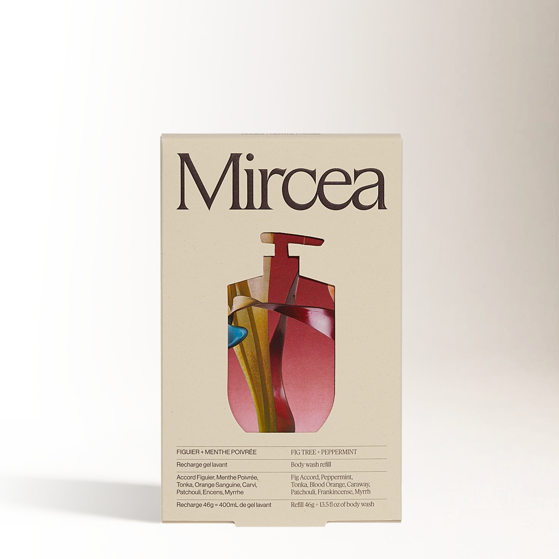 El refill concentra la fragancia fresca y herbal que transforma la ducha en un instante de claridad.