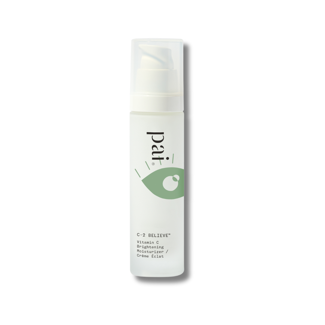 C-2 Believe de Pai Skincare, hidratante con vitamina C que ilumina y fortalece pieles sensibles.