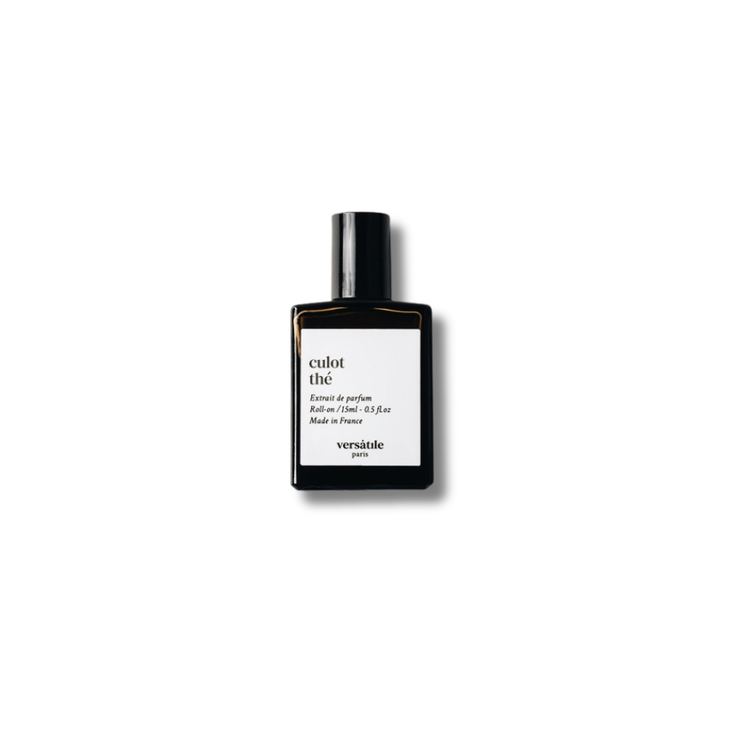 Culot Thé de Versàtile Paris fusiona té negro, jazmín y albaricoque con un giro especiado tan audaz como elegante.