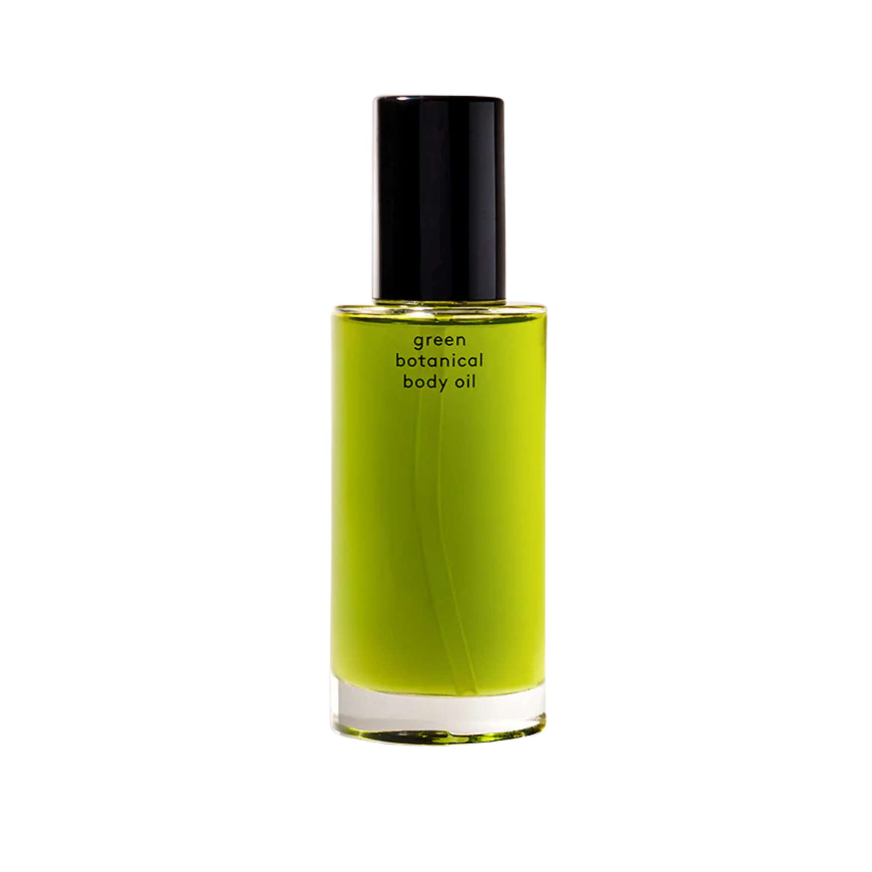 Green Botanical Body Oil de Activist calma, suaviza y deja la piel elástica con un brillo limpio y ligero.