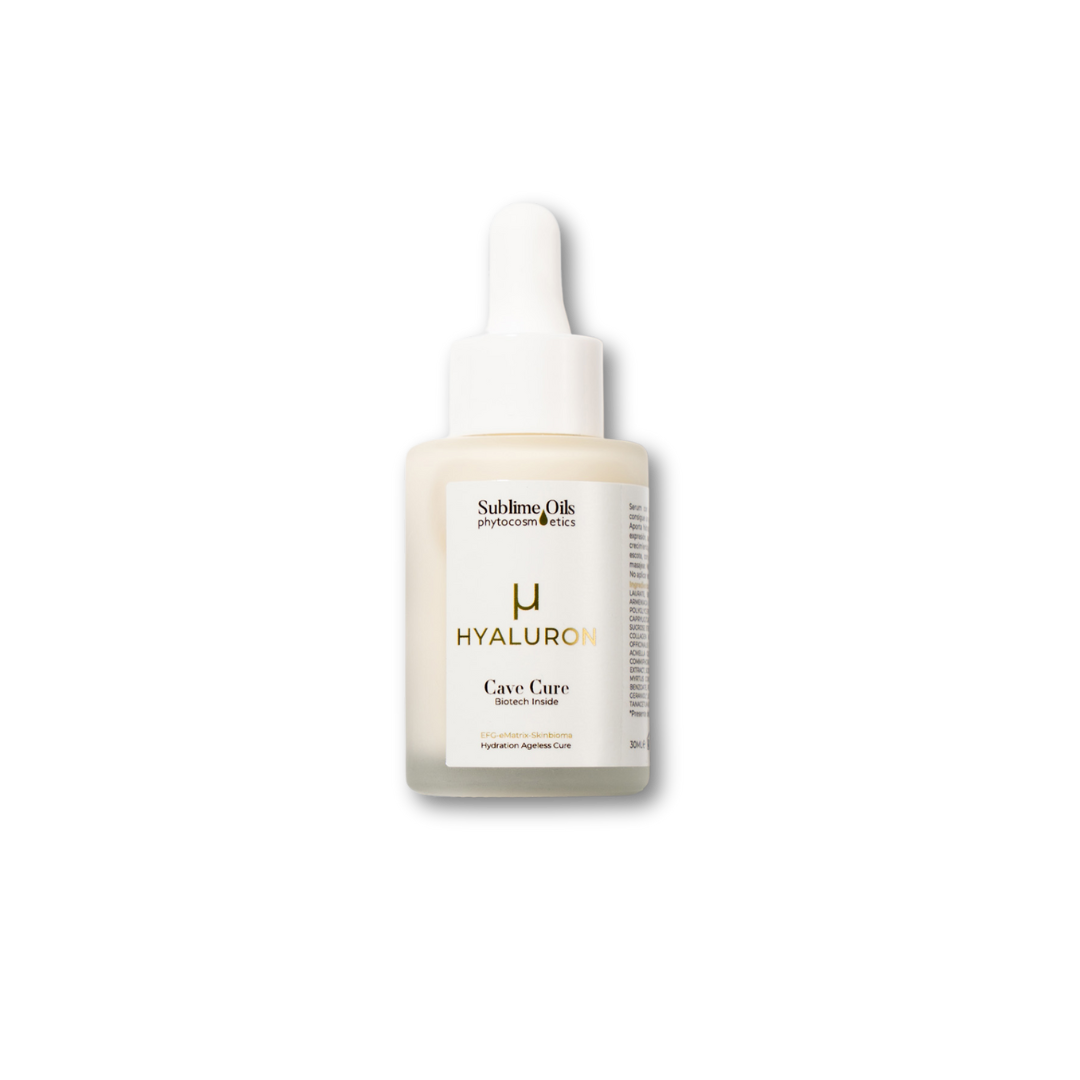 Hyaluron Serum de Sublime Oils hidrata en profundidad y devuelve firmeza, elasticidad y luz al rostro.