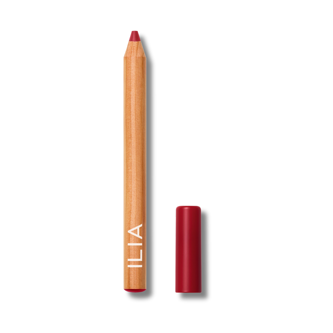 ILIA Beauty Lip Sketch en tono Blue Note. Crayón labial de alta precisión con pigmento vibrante y fórmula nutritiva.