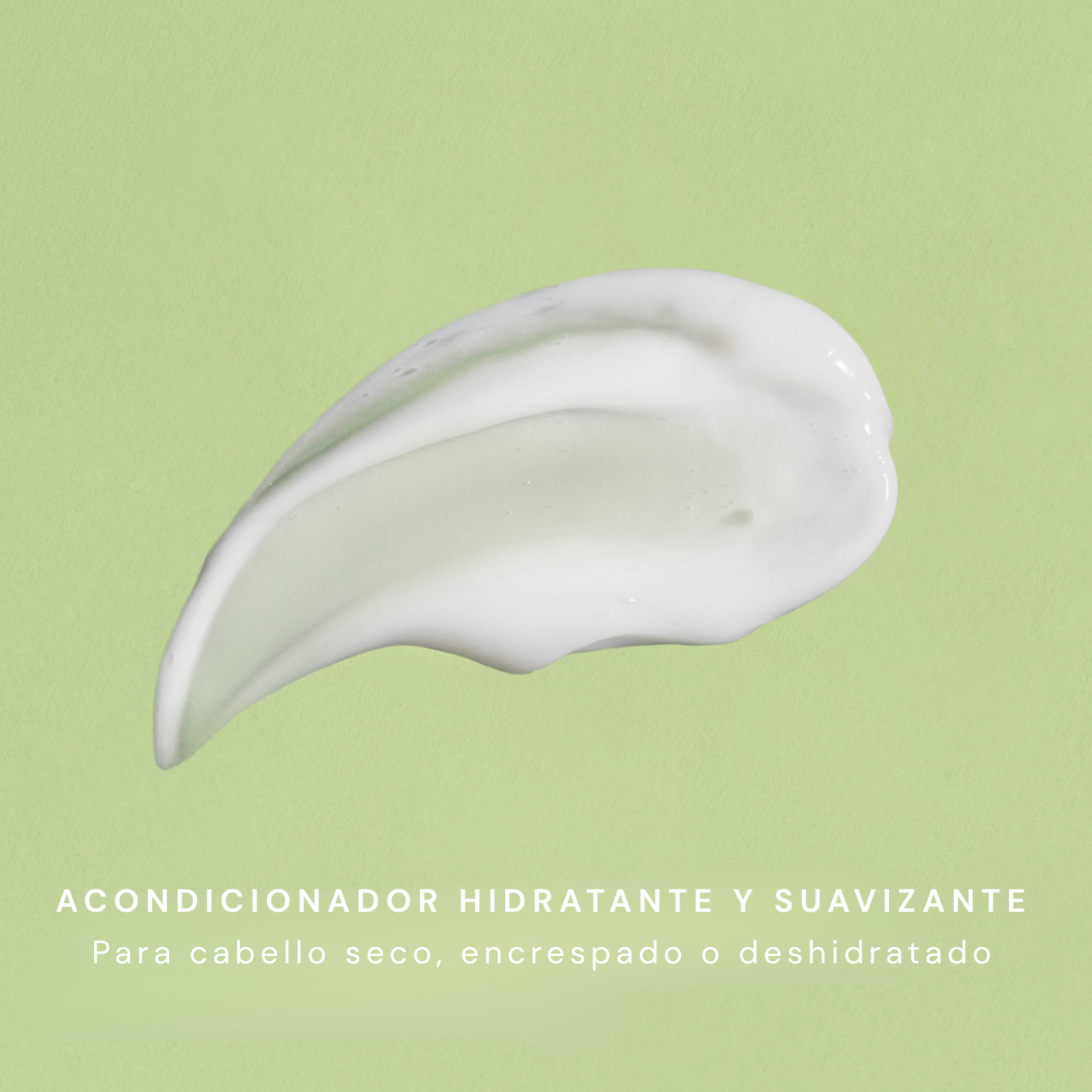 Textura cremosa que se desliza fácil y deja el cabello más suave, flexible y con mejor caída.