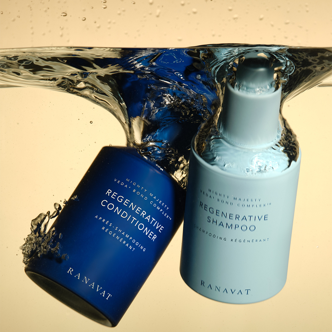 El champú Regenerative de Ranavat transforma el cabello: más vitalidad, más fuerza, más brillo.