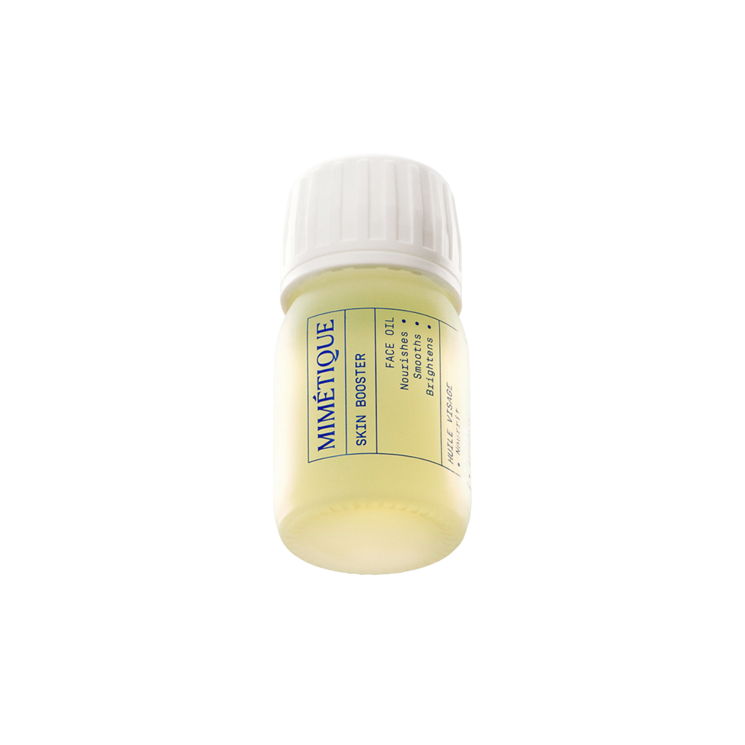 Skin Booster de Mimétique. Afina la textura de la piel y revela su luminosidad natural sin dejar sensación grasa.