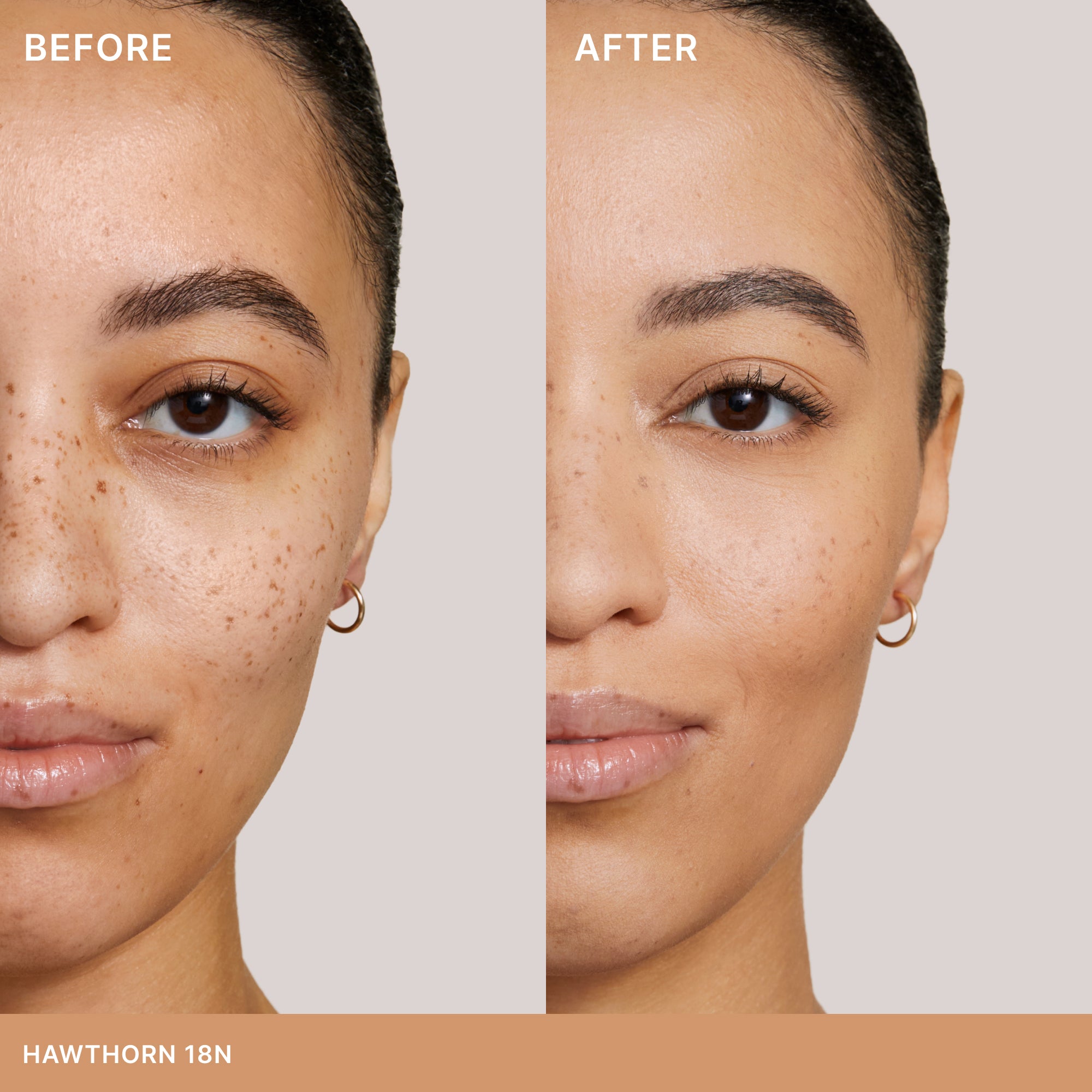 Transforma la piel media con una base sedosa que suaviza, corrige y se adapta.