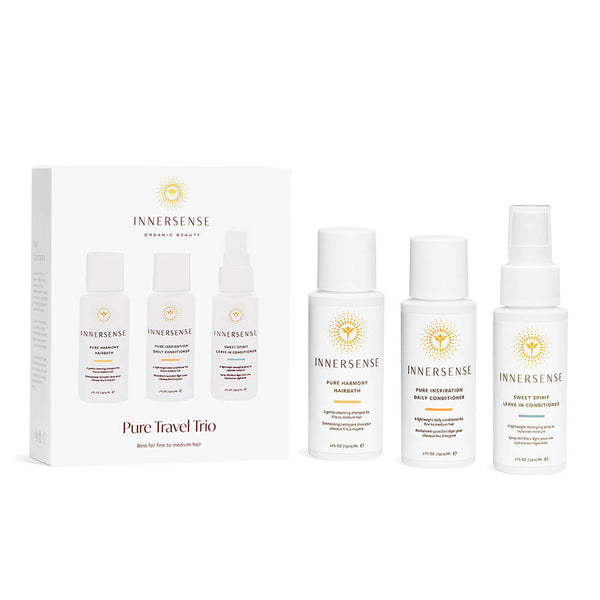 Pure travel trio - Trío cabello fino - Innersense Organic Beauty