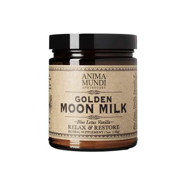 Golden Moon Milk - Blue Lotus Vanilla - Anima Mundi Herbals