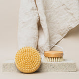 The Dry Brush - Cepillo para exfoliación en seco (dureza media) - Ruhi - La Crème Orgànics
