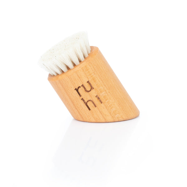 The Facial Dry Brush - Cepillo para exfoliación facial en seco (dureza suave) - Ruhi - La Crème Orgànics