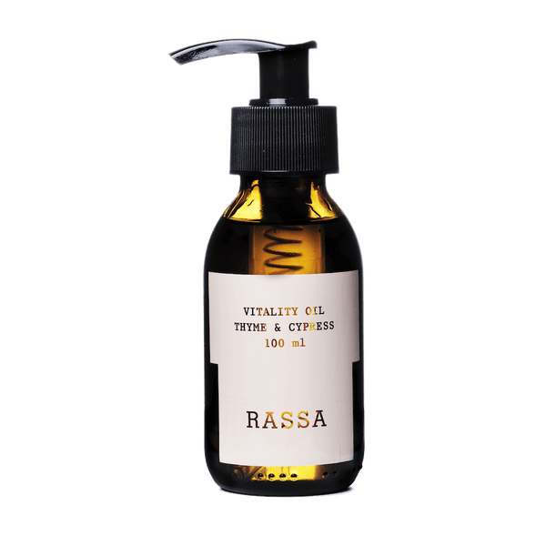 Vitality Oil Thyme & Cypress - Rassa Botanicals
